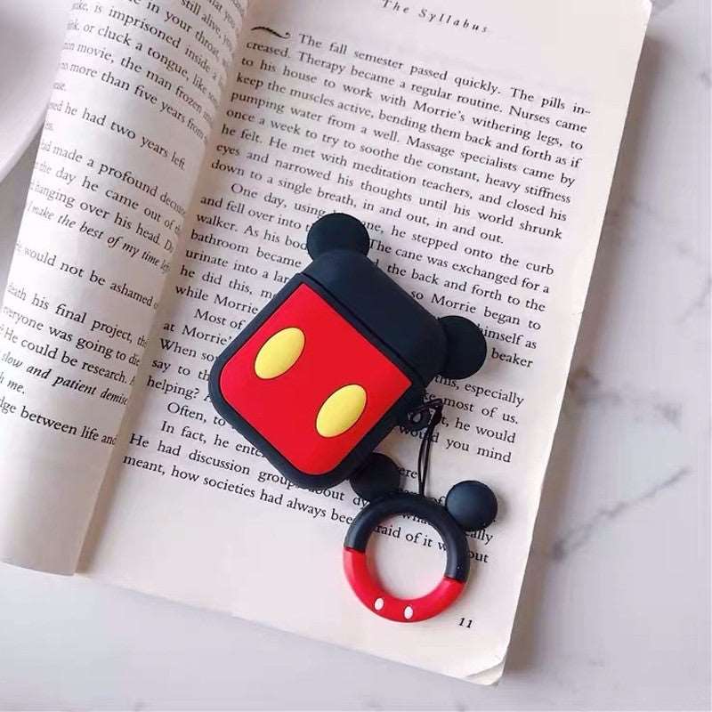 Cartoon Wireless Bluetooth Earphone Case For Apple AirPods Silicone Headphones Cases For Airpods 2 Protective Cover