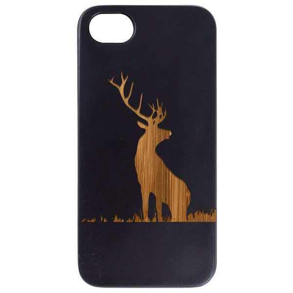Deer 1 - Engraved Wood Phone Case