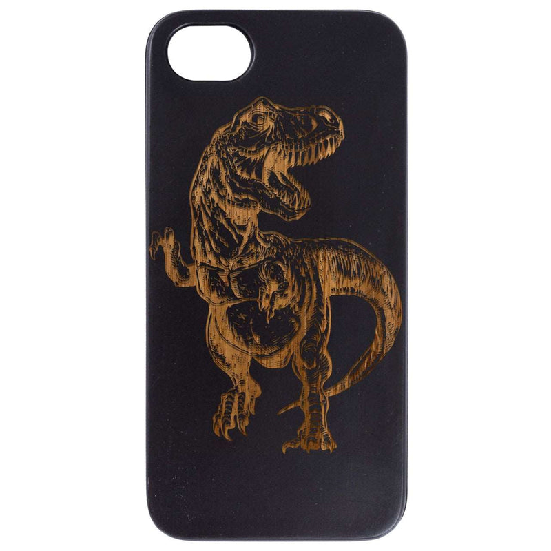 Dinosaur - Engraved Wood Phone Case