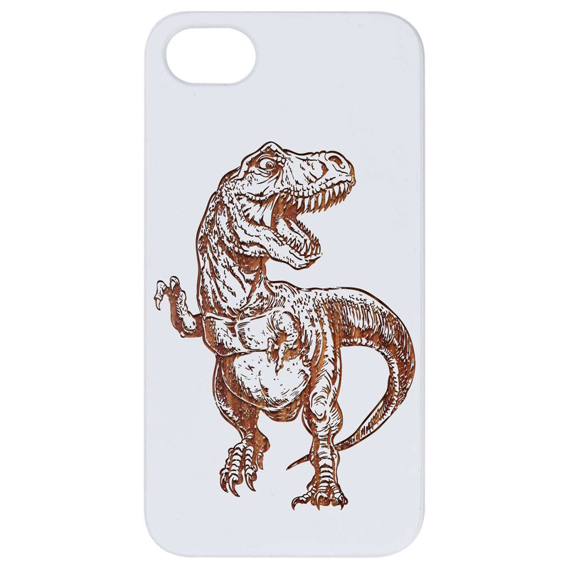 Dinosaur - Engraved Wood Phone Case