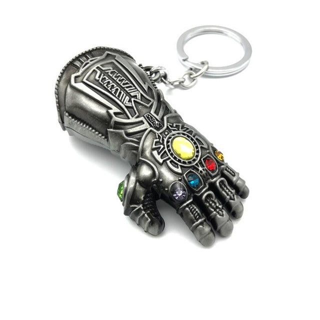 New Avengers Alliance 3 Marvel Infinity War Thanos Gloves Fist Keychain