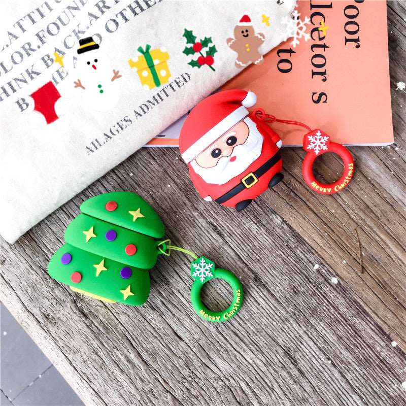 For airpods case Fundas For Airpods 2 case cover cute 3D Wireless Bluetooth Headphones Protective Cover Silicone Earphone Case