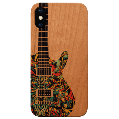 Electric Guitar - UV Color Printed Wood Phone Case