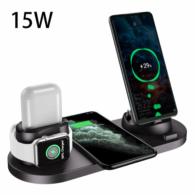6 in1 wireless charger