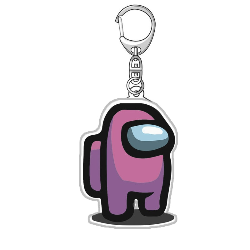 Among Us Keychain Acrylic Colourful Christmas Gift
