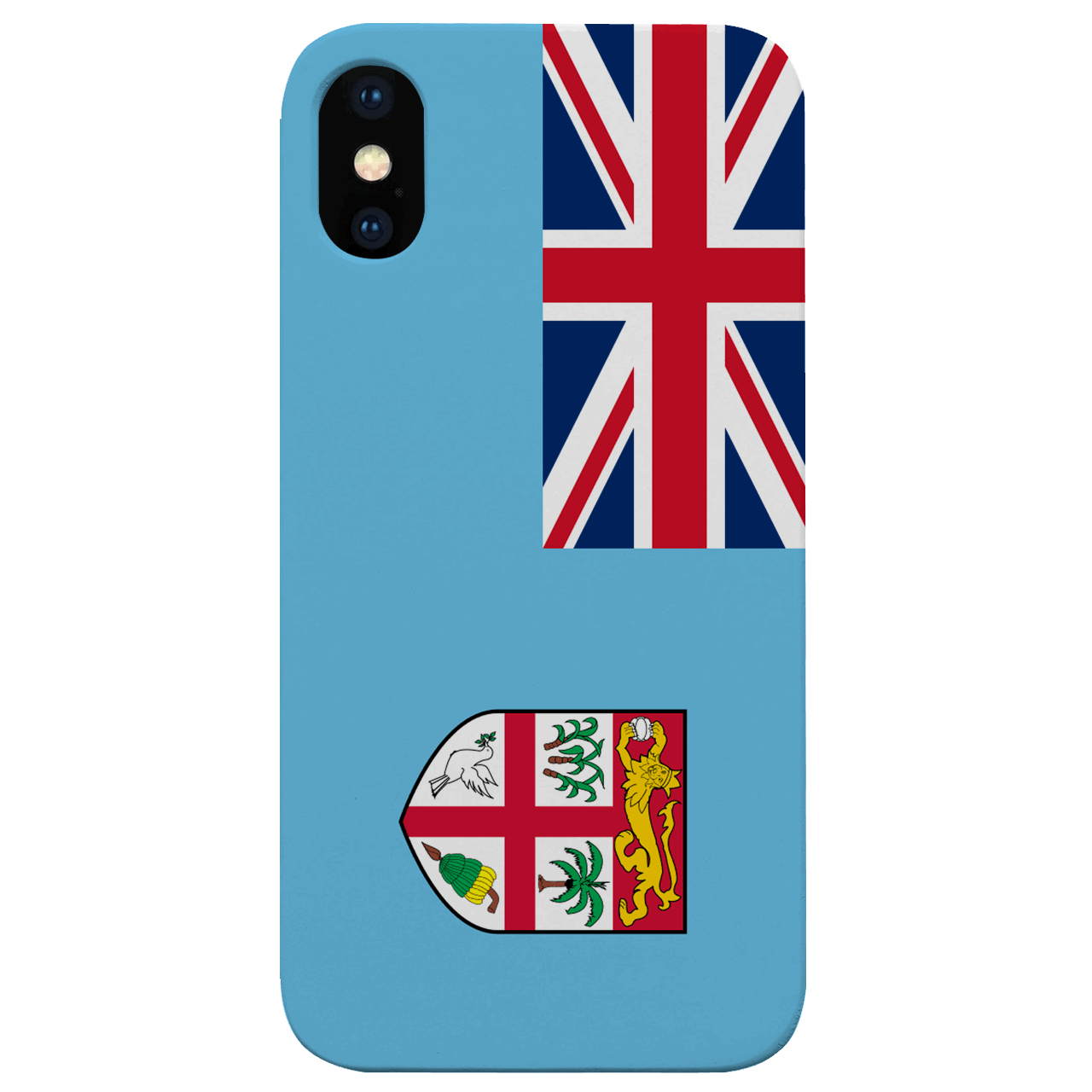 Flag Fiji - UV Color Printed Wood Phone Case