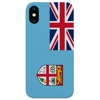 Flag Fiji - UV Color Printed Wood Phone Case