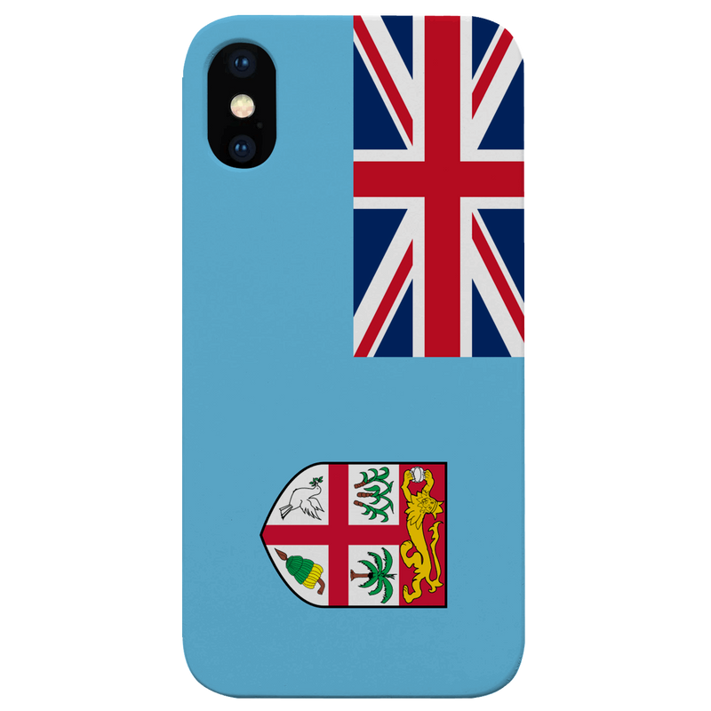 Flag Fiji - UV Color Printed Wood Phone Case