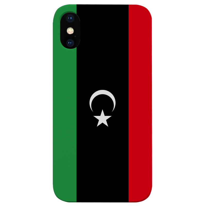Flag Libya - UV Color Printed Wood Phone Case