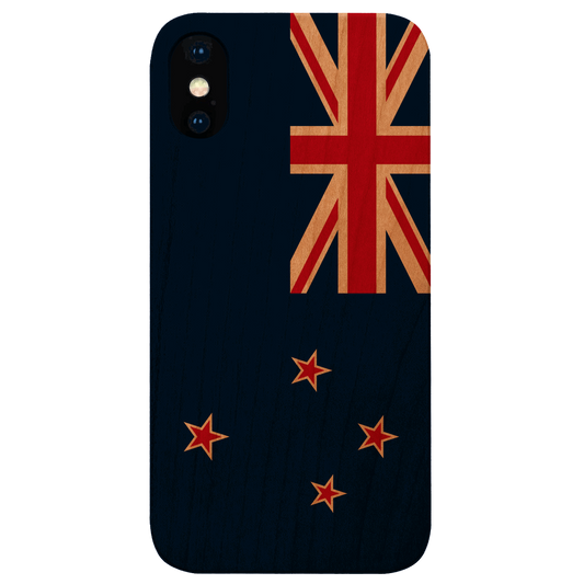 Flag New Zealand - UV Color Printed Wood Phone Case