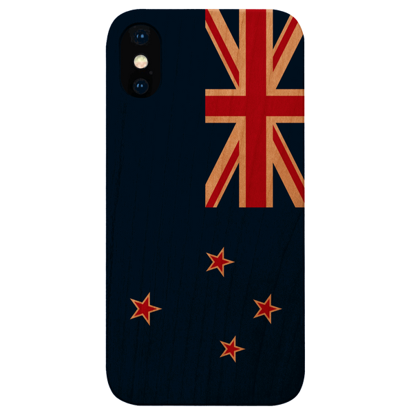 Flag New Zealand - UV Color Printed Wood Phone Case