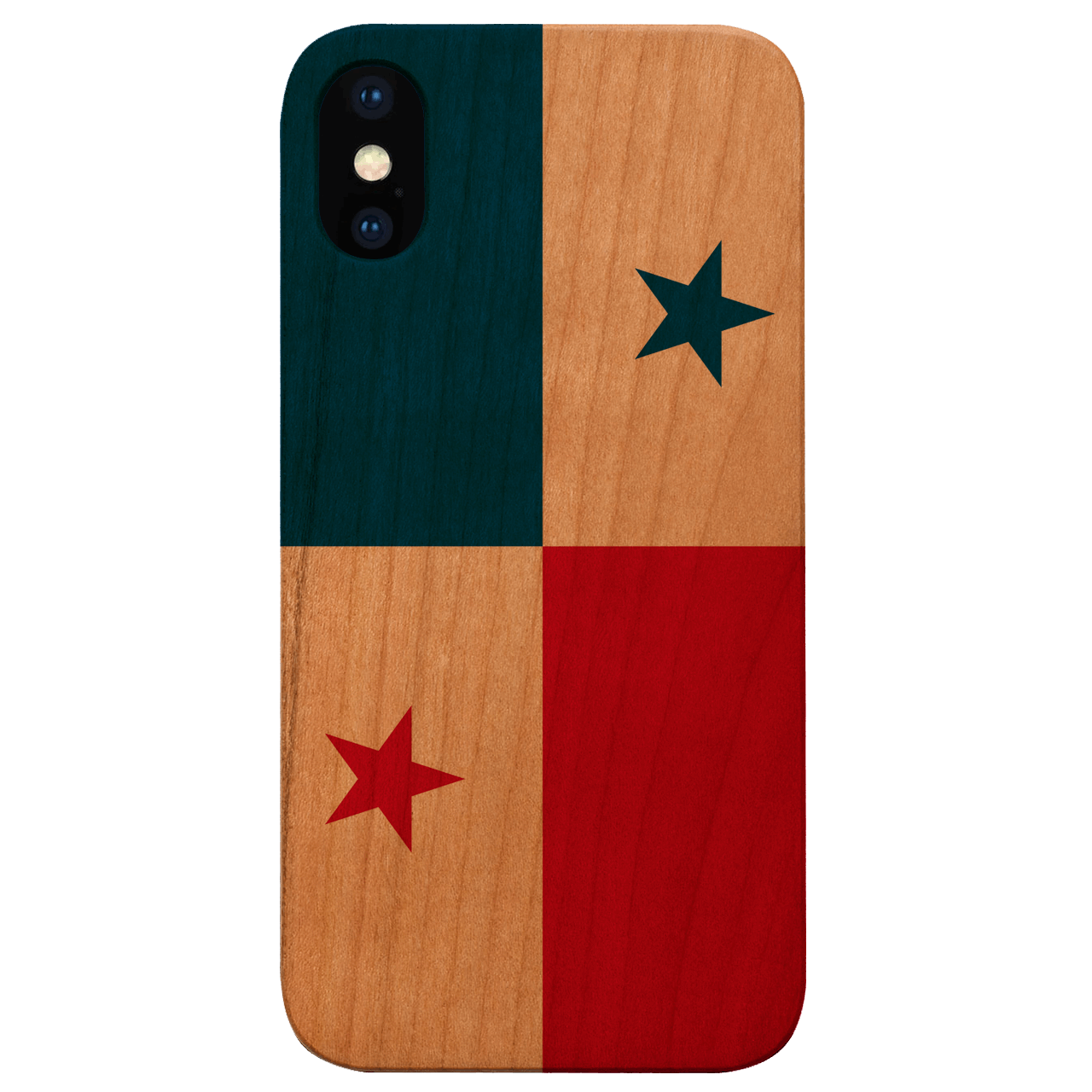 Flag Panama - UV Color Printed Wood Phone Case