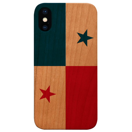 Flag Panama - UV Color Printed Wood Phone Case