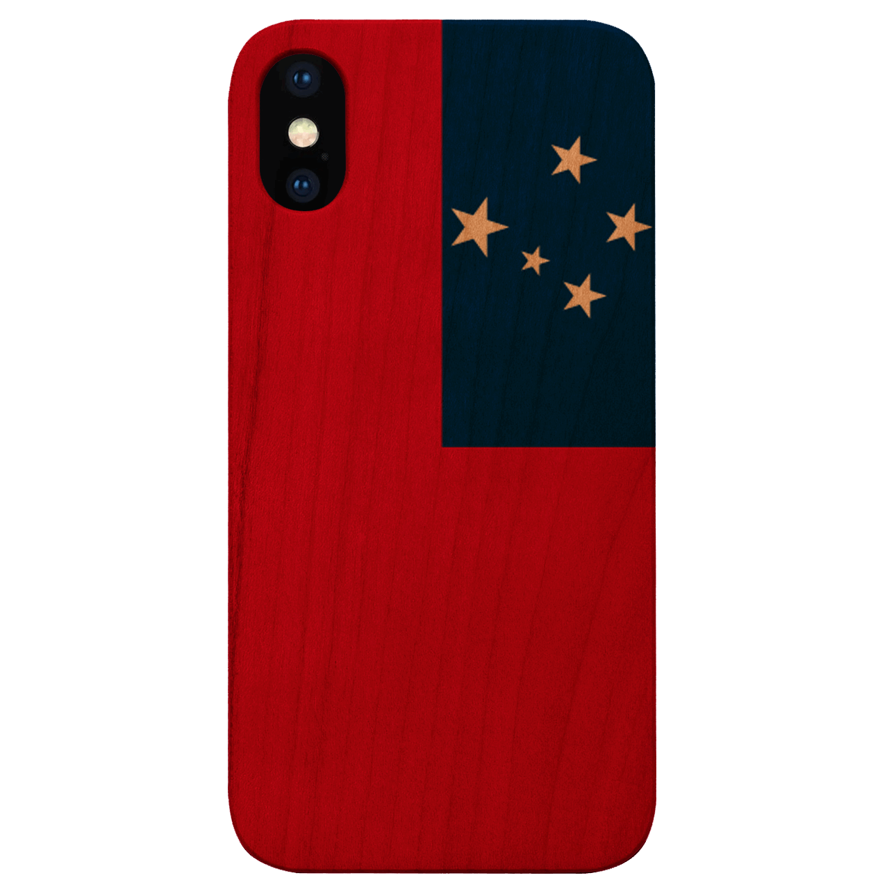Flag Samoa - UV Color Printed Wood Phone Case