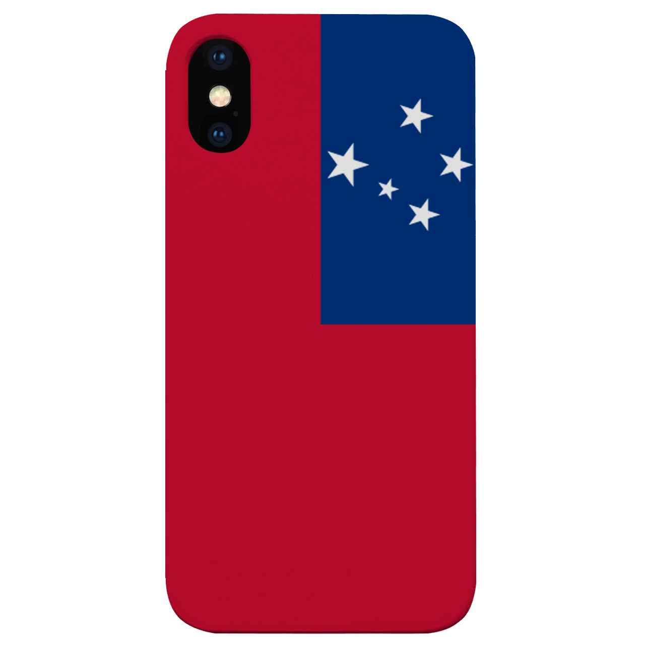 Flag Samoa - UV Color Printed Wood Phone Case