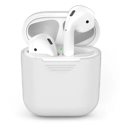 Funda de silicona suave para Apple Airpods funda a prueba de golpes para Apple AirPods auriculares fundas Ultra Thin Air Pods Protector funda