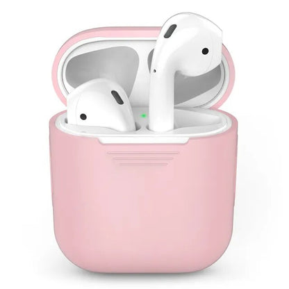 Funda de silicona suave para Apple Airpods funda a prueba de golpes para Apple AirPods auriculares fundas Ultra Thin Air Pods Protector funda