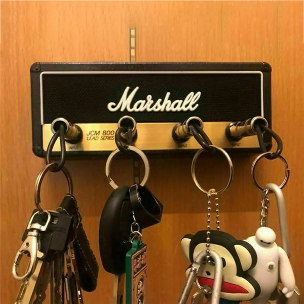 IR3 Key Storage Marshall Guitar Keychain Holder Wall Electric Key Rack Amp Vintage Amplifier JCM800 Standard Gift