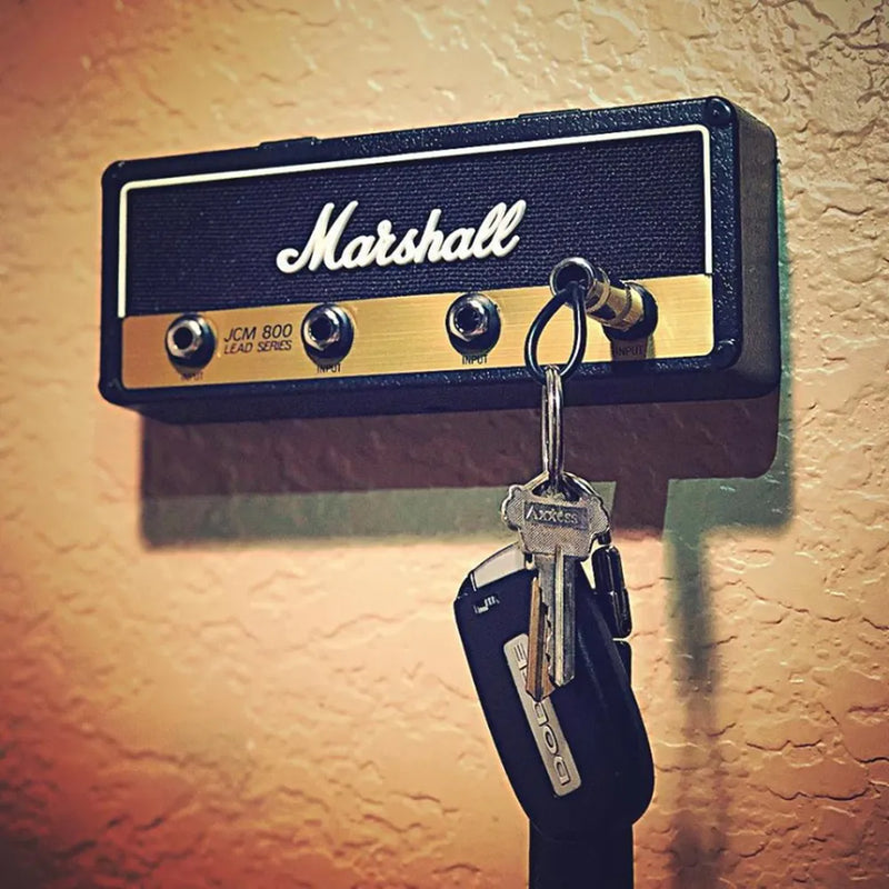 IR3 Key Storage Marshall Guitar Keychain Holder Wall Electric Key Rack Amp Vintage Amplifier JCM800 Standard Gift