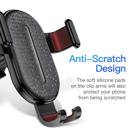 KUULAA Car Phone Holder Gravity Stand Mobile Support Holder in Car Phone Mount Holder Stand for iPhone Samsung Xiaomi