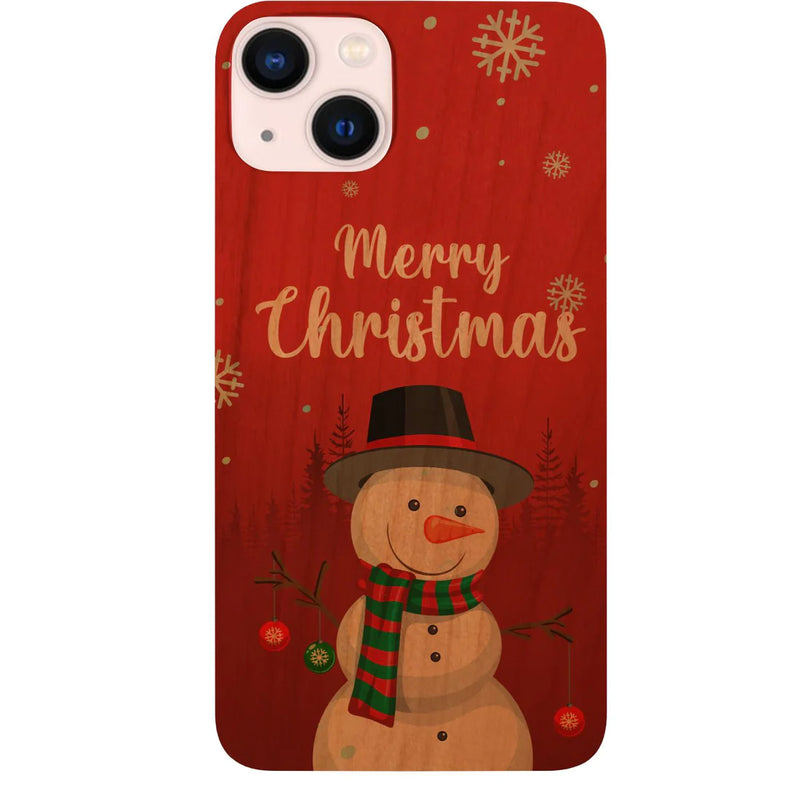 Merry Christmas - UV Color Printed Wood Phone Case