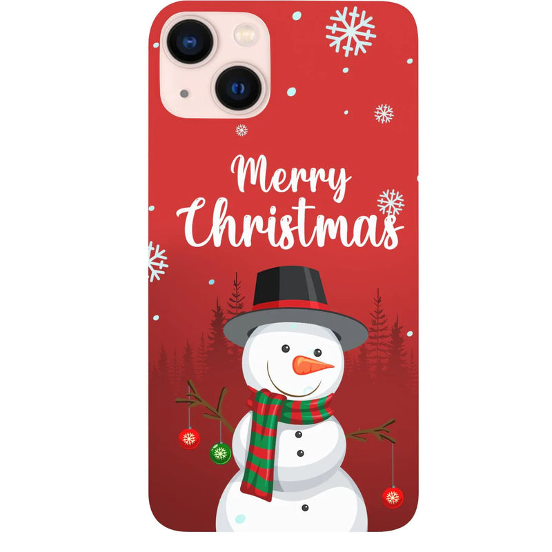 Merry Christmas - UV Color Printed Wood Phone Case