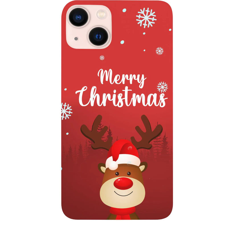 Merry Christmas 2 - UV Color Printed Wood Phone Case