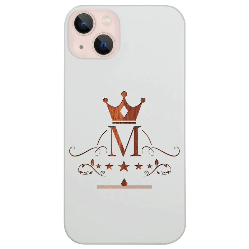 Monogram Custom Initial Wood Phone Case - Personalized Gift For Your Loved Ones