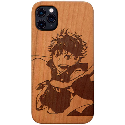 Fictional Character - Engraved Wood Phone Case