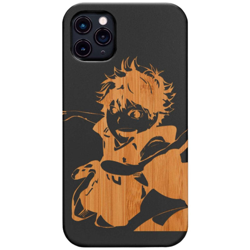 Fictional Character - Engraved Wood Phone Case