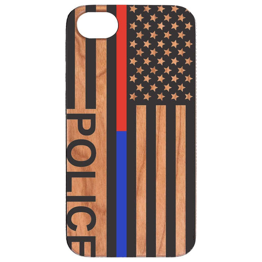 Flag Police 4 - UV Color Printed