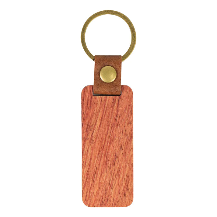 Rosewood Wood Keychain - Plain