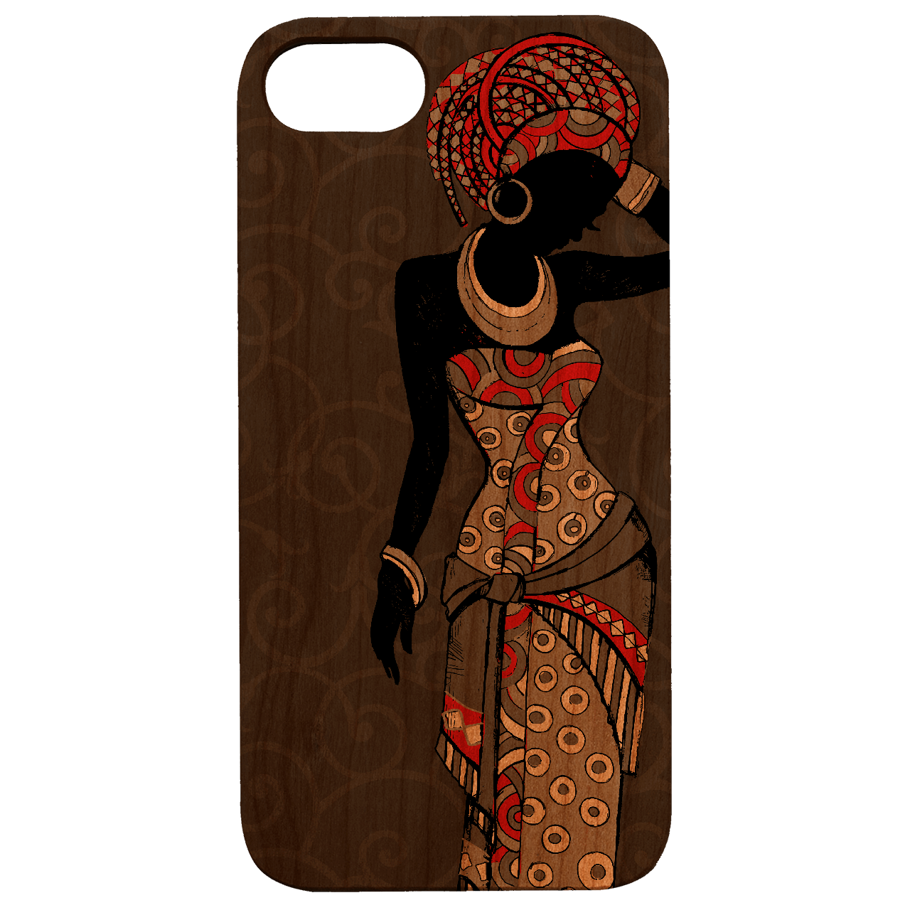 African Woman - UV Color Printed