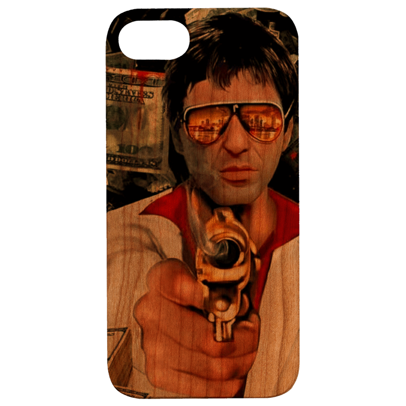 Al Pacino 3 - UV Color Printed Wood Phone Case
