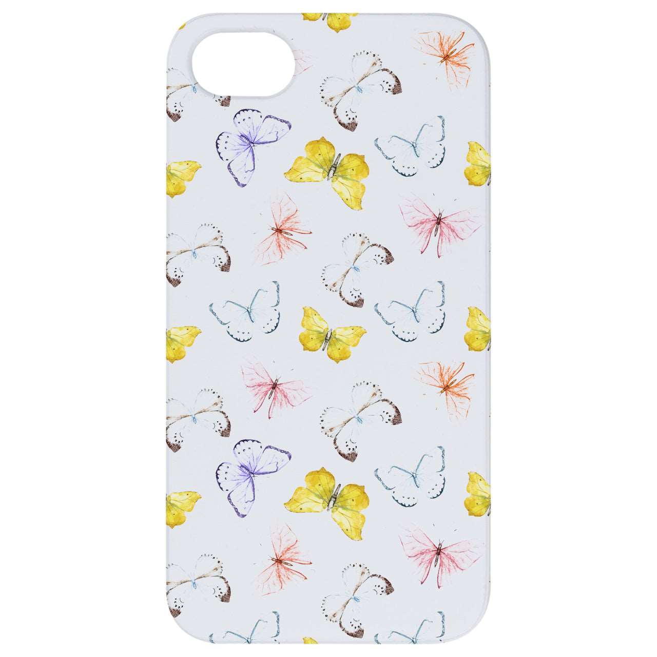 Butterflies 1 - UV Color Printed Wood Phone Case