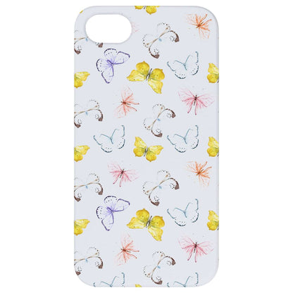 Butterflies 1 - UV Color Printed Wood Phone Case