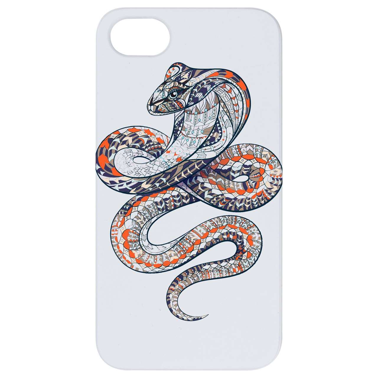 Cobra - UV Color Printed Wood Phone Case