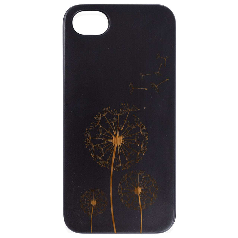 Dandelion - Engraved Wood Phone Case