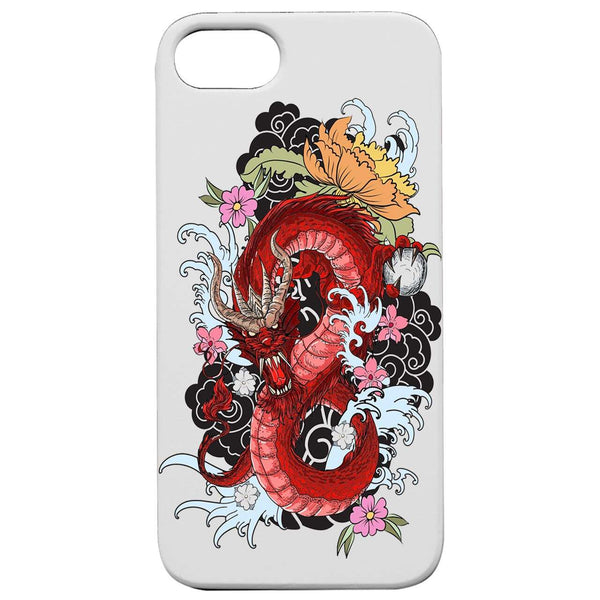 Dragon Japanese - UV Color Printed Wood Phone Case