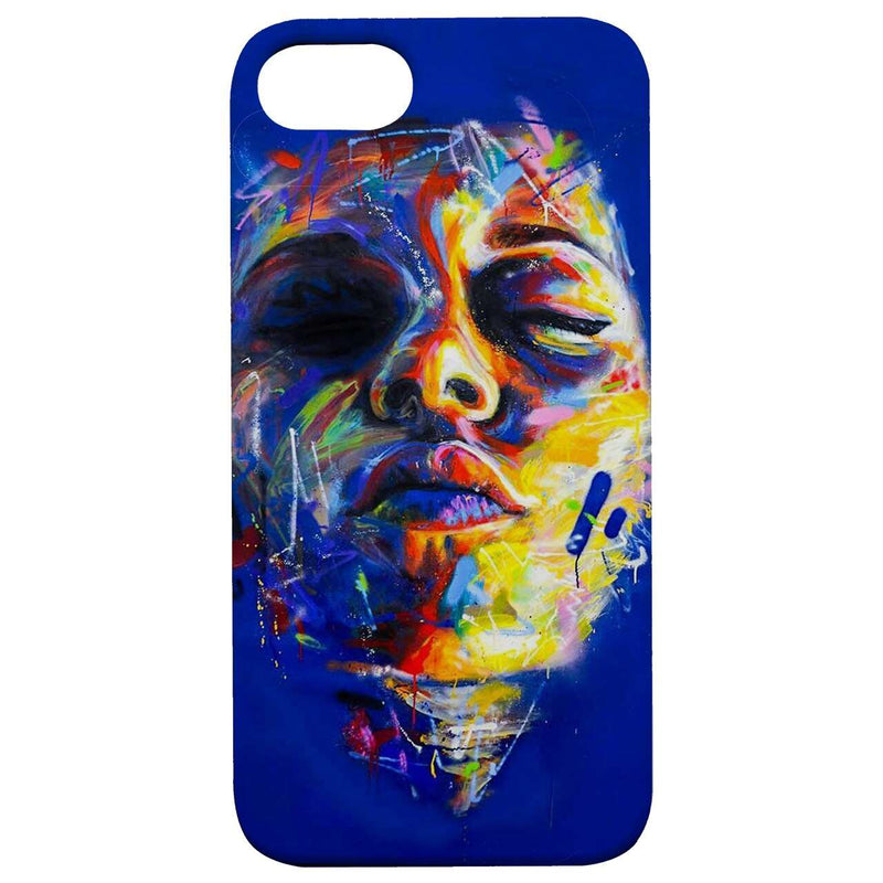 Face Painting - UV Color Printed Wood Phone Case