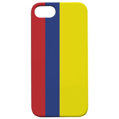 Flag Colombia - UV Color Printed Wood Phone Case