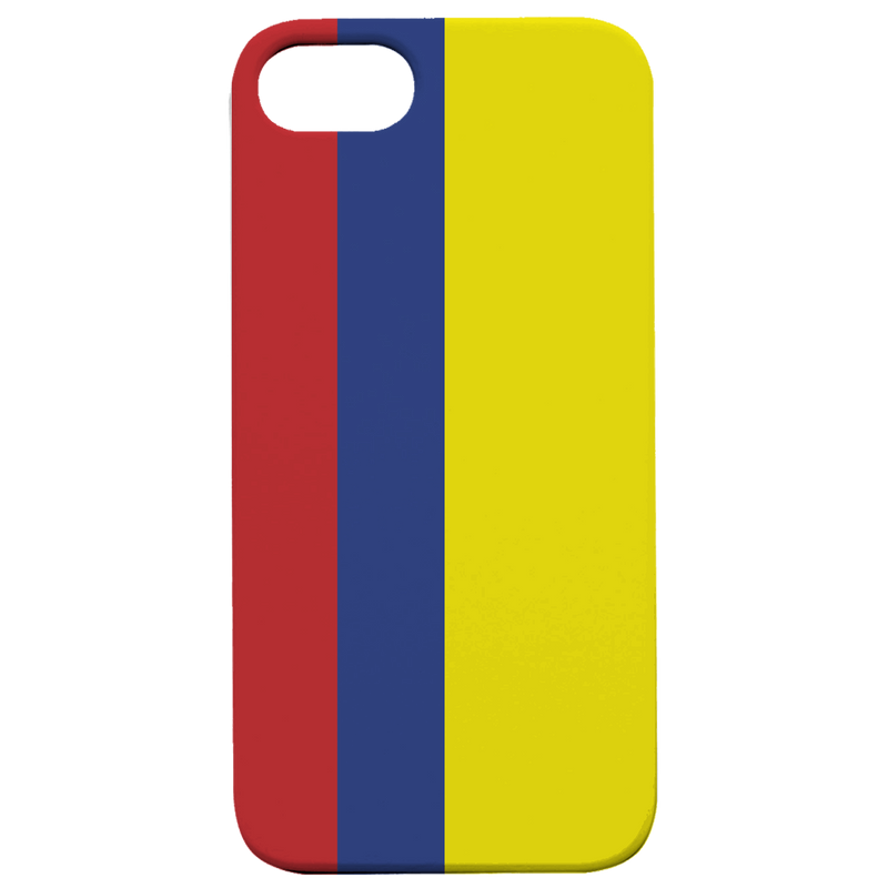 Flag Colombia - UV Color Printed Wood Phone Case