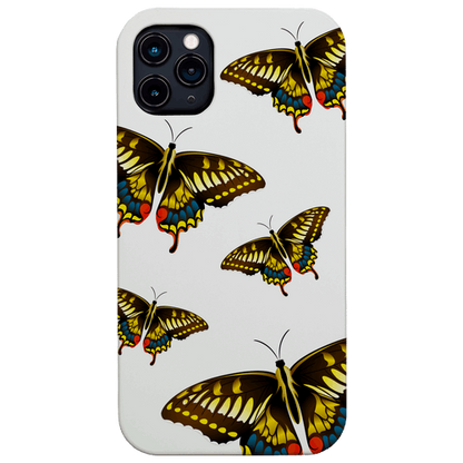 Colorful Butterfly - UV Color Printed Wood Phone Case