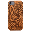 Clef 3 - Engraved Wood Phone Case