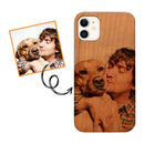 Customize iPhone 12 Mini Wood Phone Case - Upload Your Photo and Design
