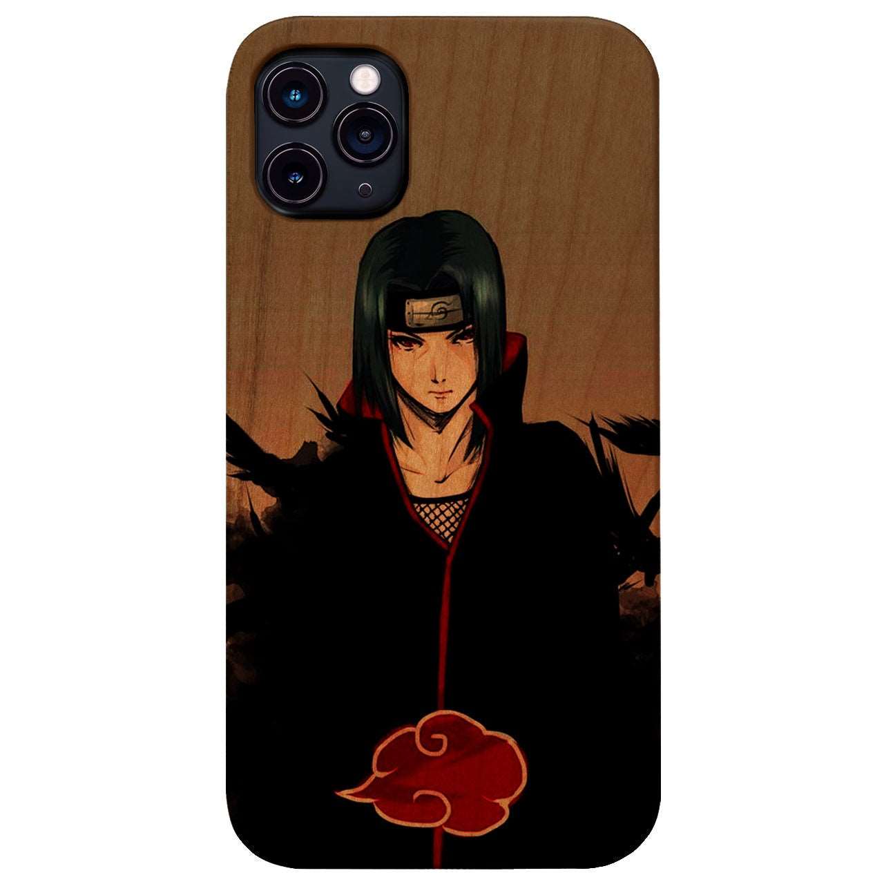 Anime Love - Itachi Uchiha - UV Color Printed Wood Phone Case