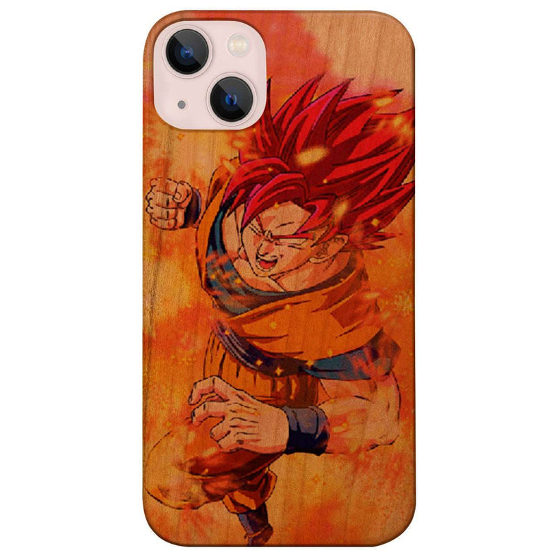 Dragon Ball Z Japanese Animated Series 2 - UV Color Printed Wood Phone Case