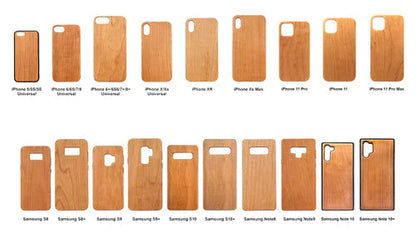 Fictional Character Kawaii - Engraved Wood Phone Case
