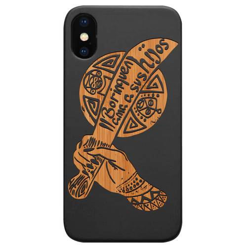 Borinquen - Engraved Wood Phone Case