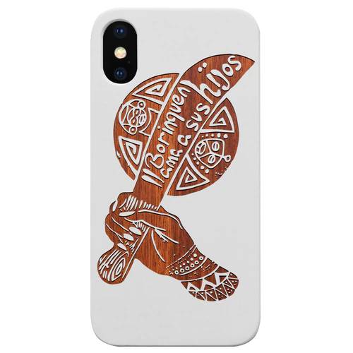Borinquen - Engraved Wood Phone Case
